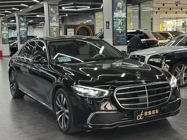 Mercedes-Benz S-Class 2022, фото 3