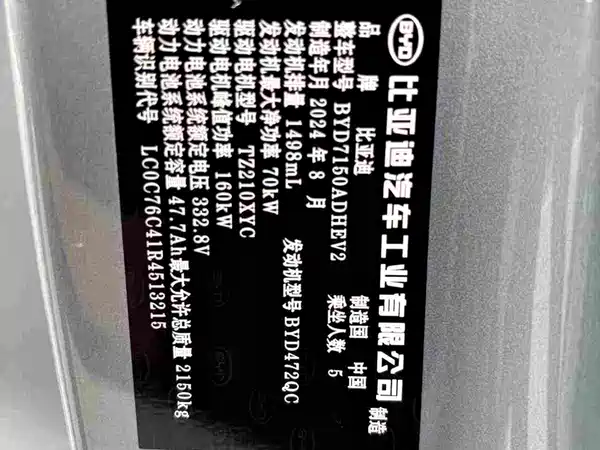 BYD Seal 06 DM-i 2024, фото 31